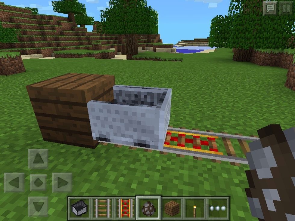 How to put a mob in a minecart minecraft pe B+C Guides