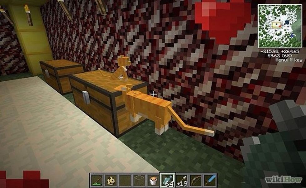 How to tame a cat in minecraft B+C Guides