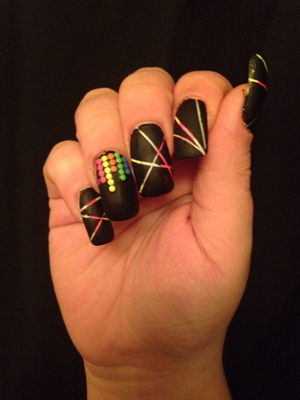 How to do night club nails B+C Guides