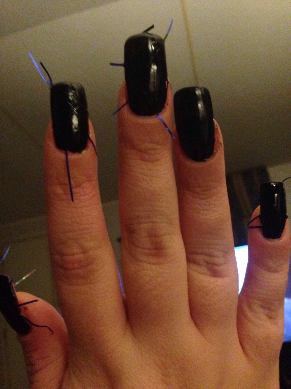 How to do night club nails B+C Guides