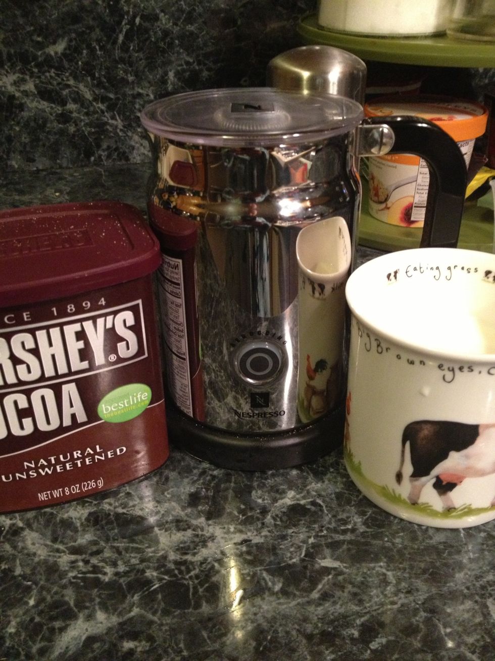 How to make hot chocolate in a milk frother B+C Guides