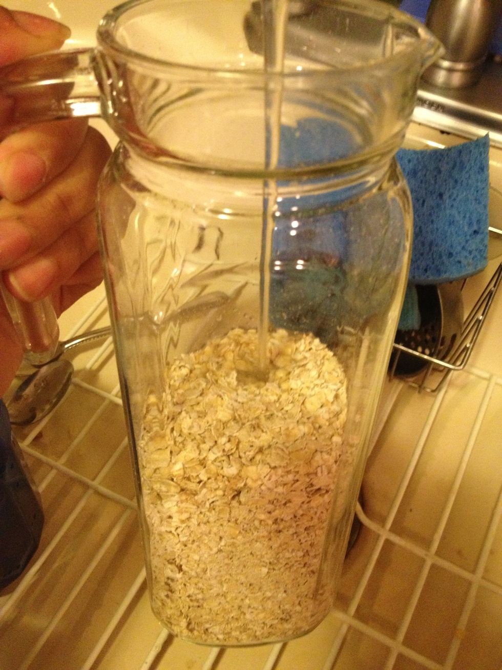 How to make oatmeal juice(jugo de avena) B+C Guides