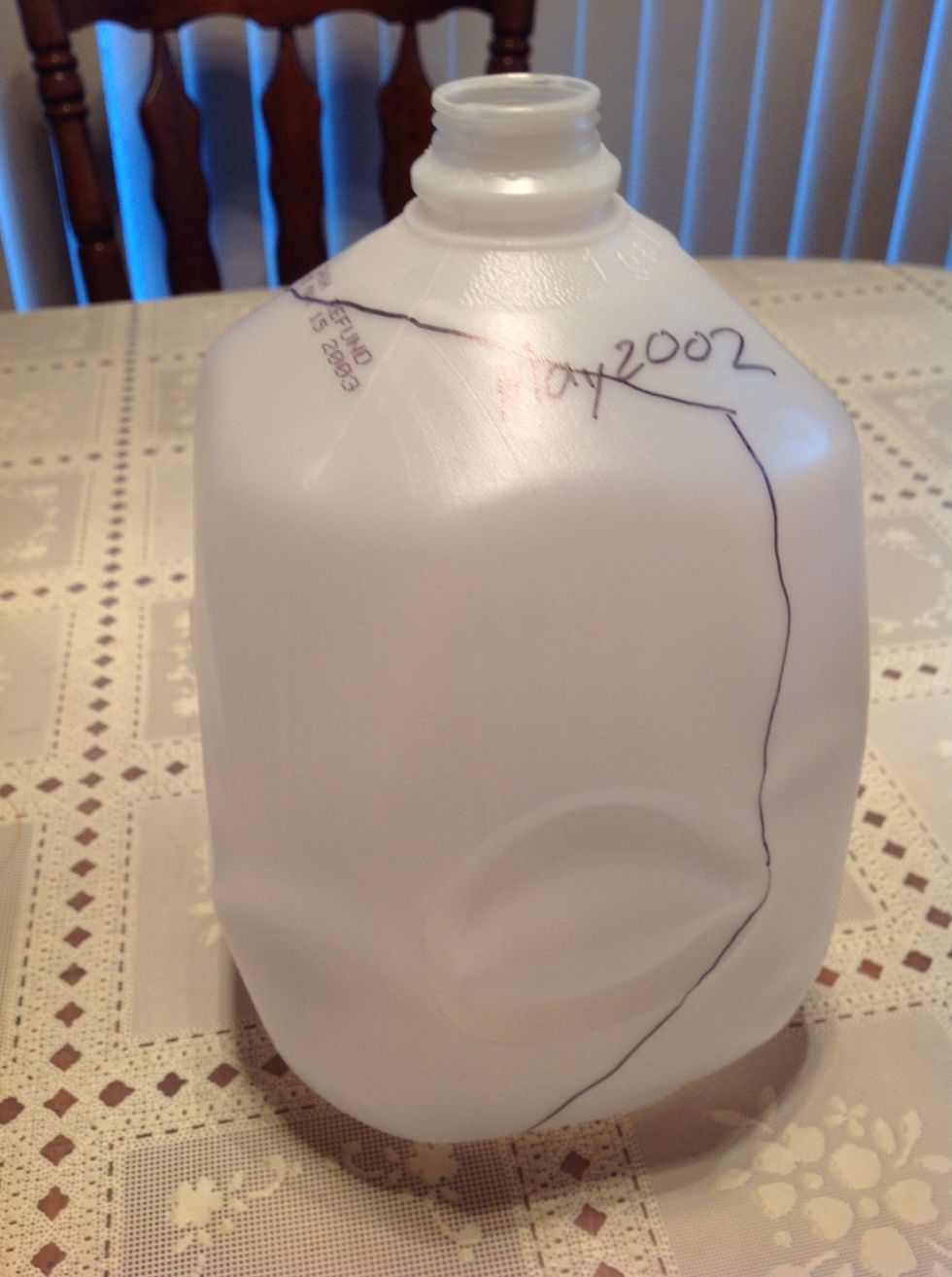 How to make a scoop from a milk jug B+C Guides