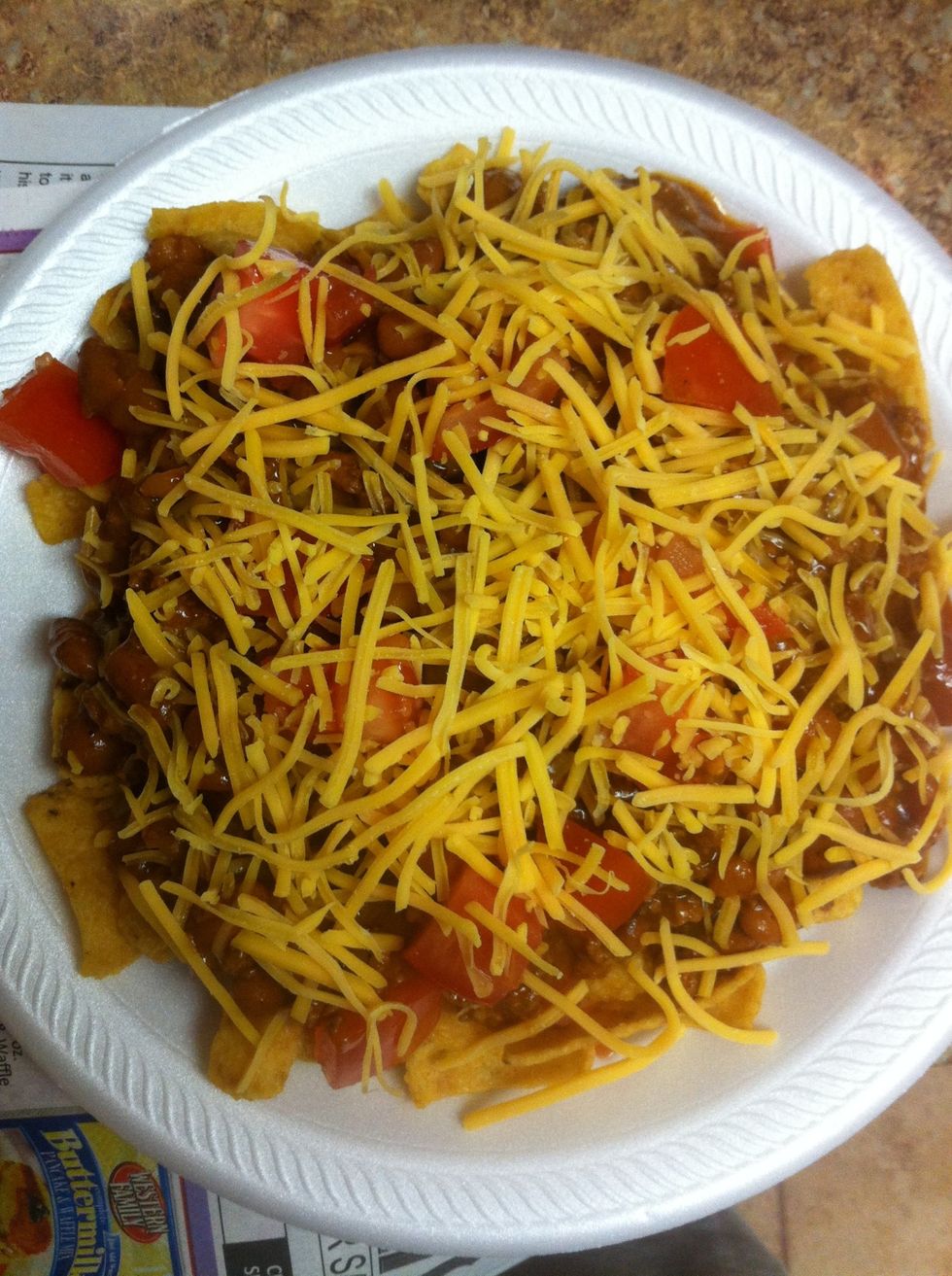 How to make chili cheese fritos B+C Guides