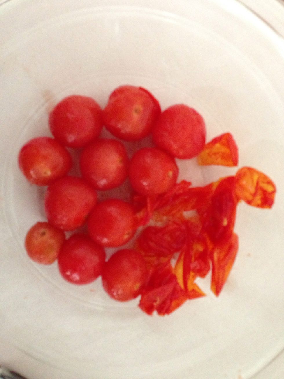 How to peel cherry tomatoes in 20 seconds B+C Guides