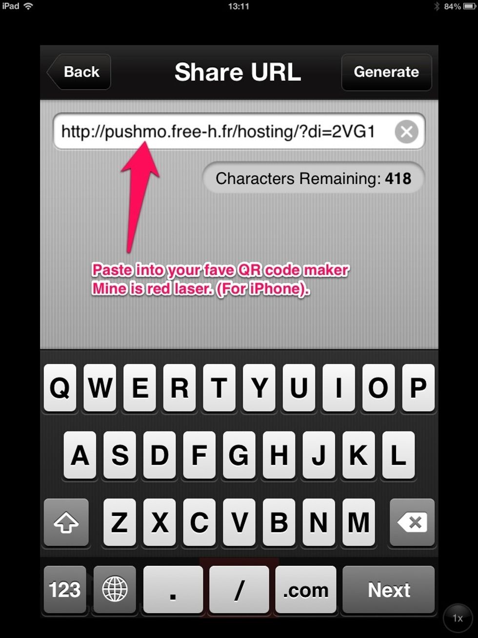 How to link an image to a qr code with ipad and iphone - B+C Guides