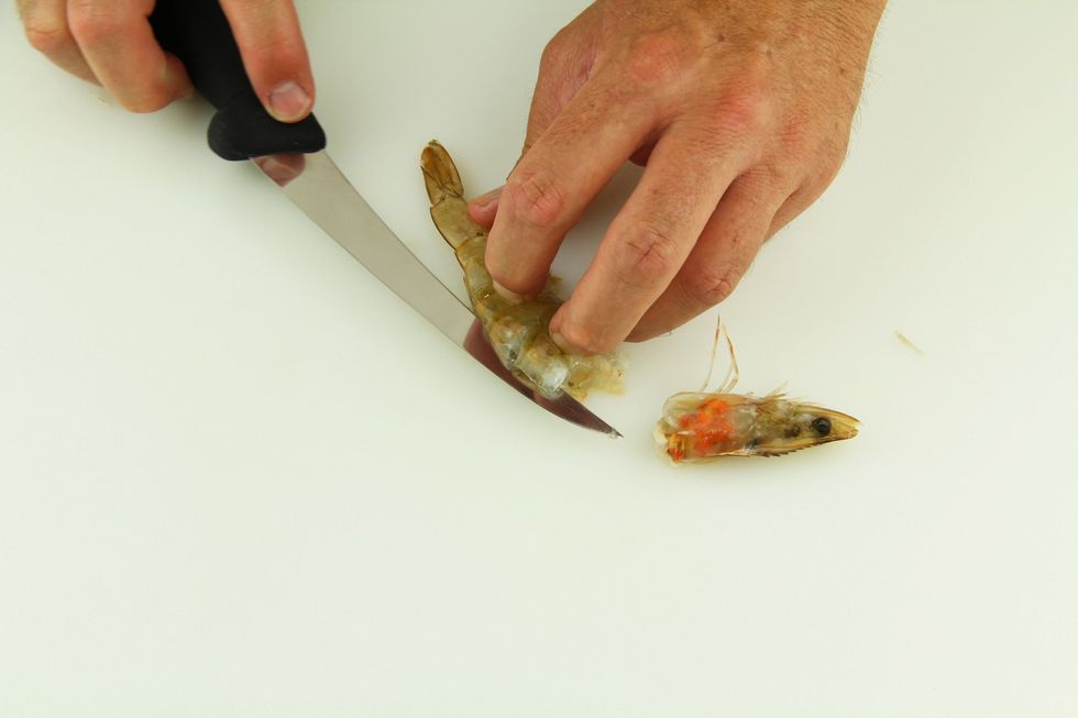 How to peel and devein whole shrimp B+C Guides