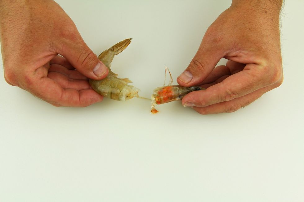 How to peel and devein whole shrimp B+C Guides