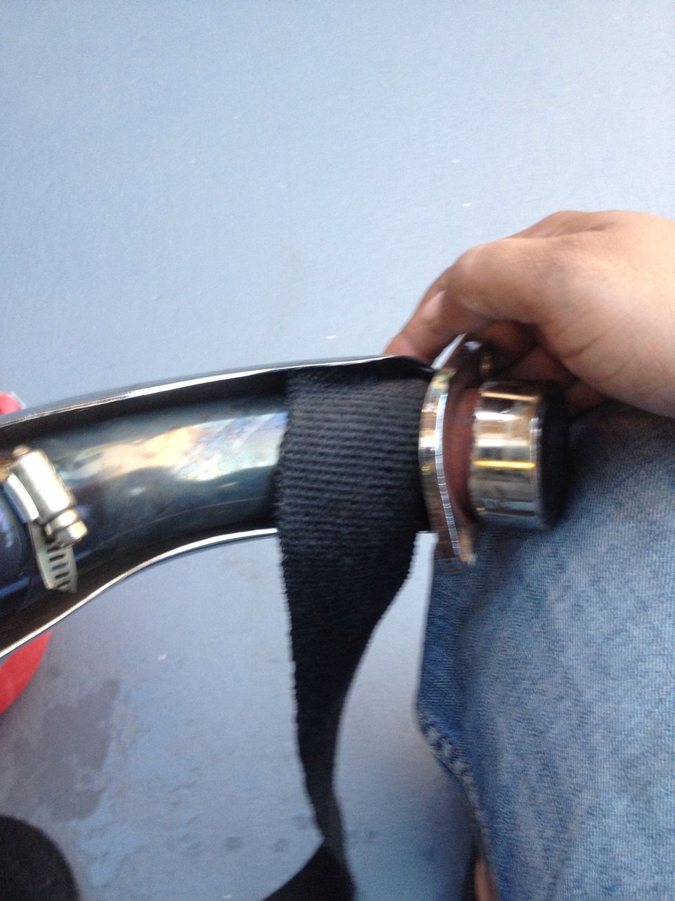 How to wrap your motorcycle exhaust B+C Guides