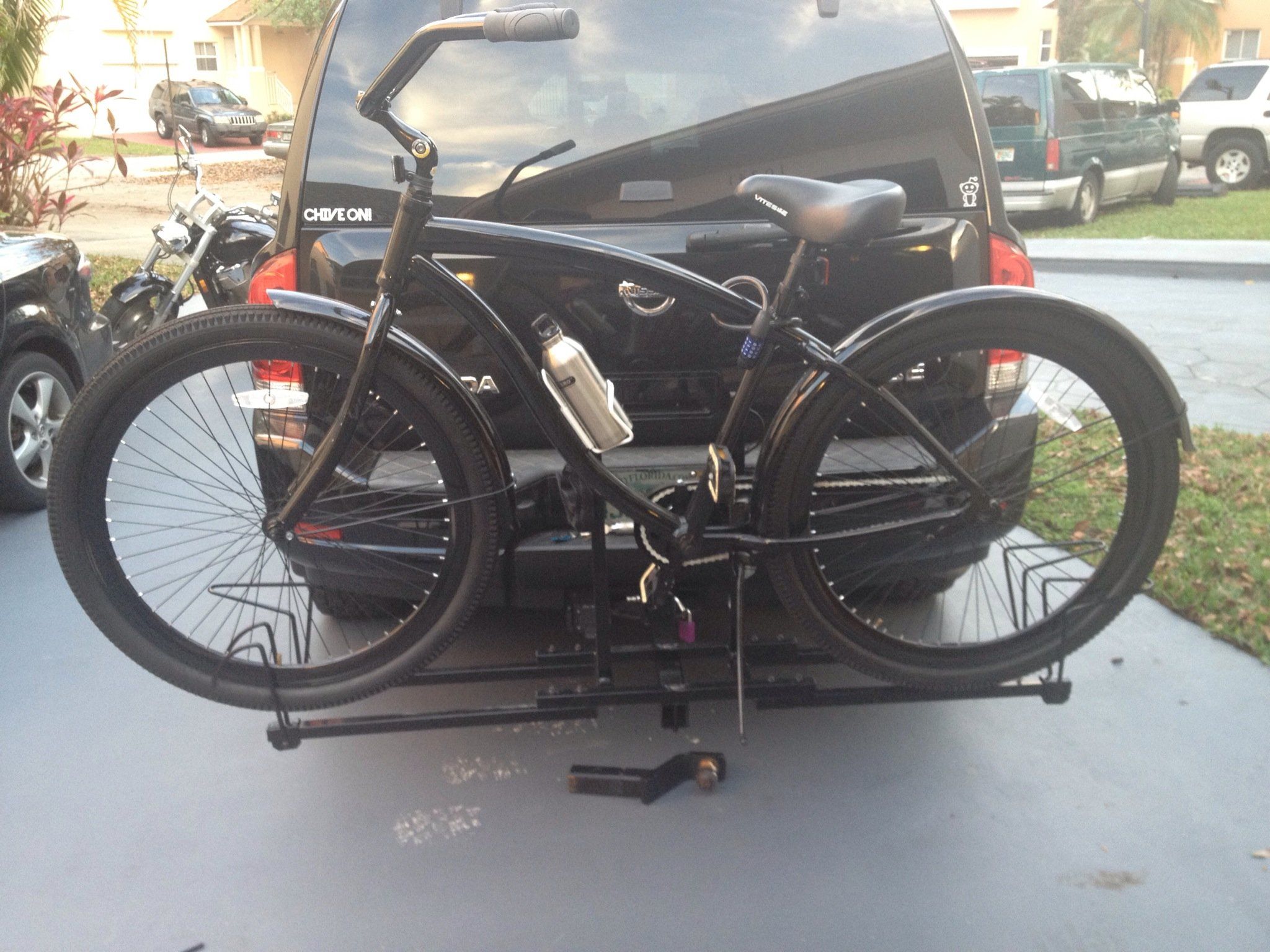 beach cruiser bike car rack