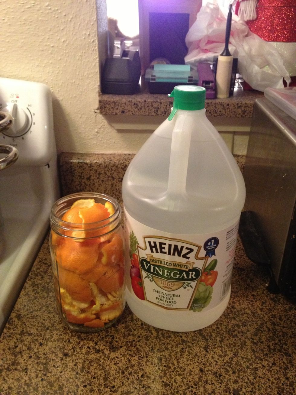 How To Make Orange Peel Vinegar Cleaner B C Guides