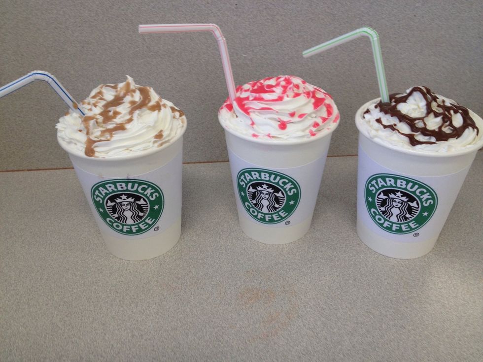 How to make starbucks milkshake cupcakes B+C Guides