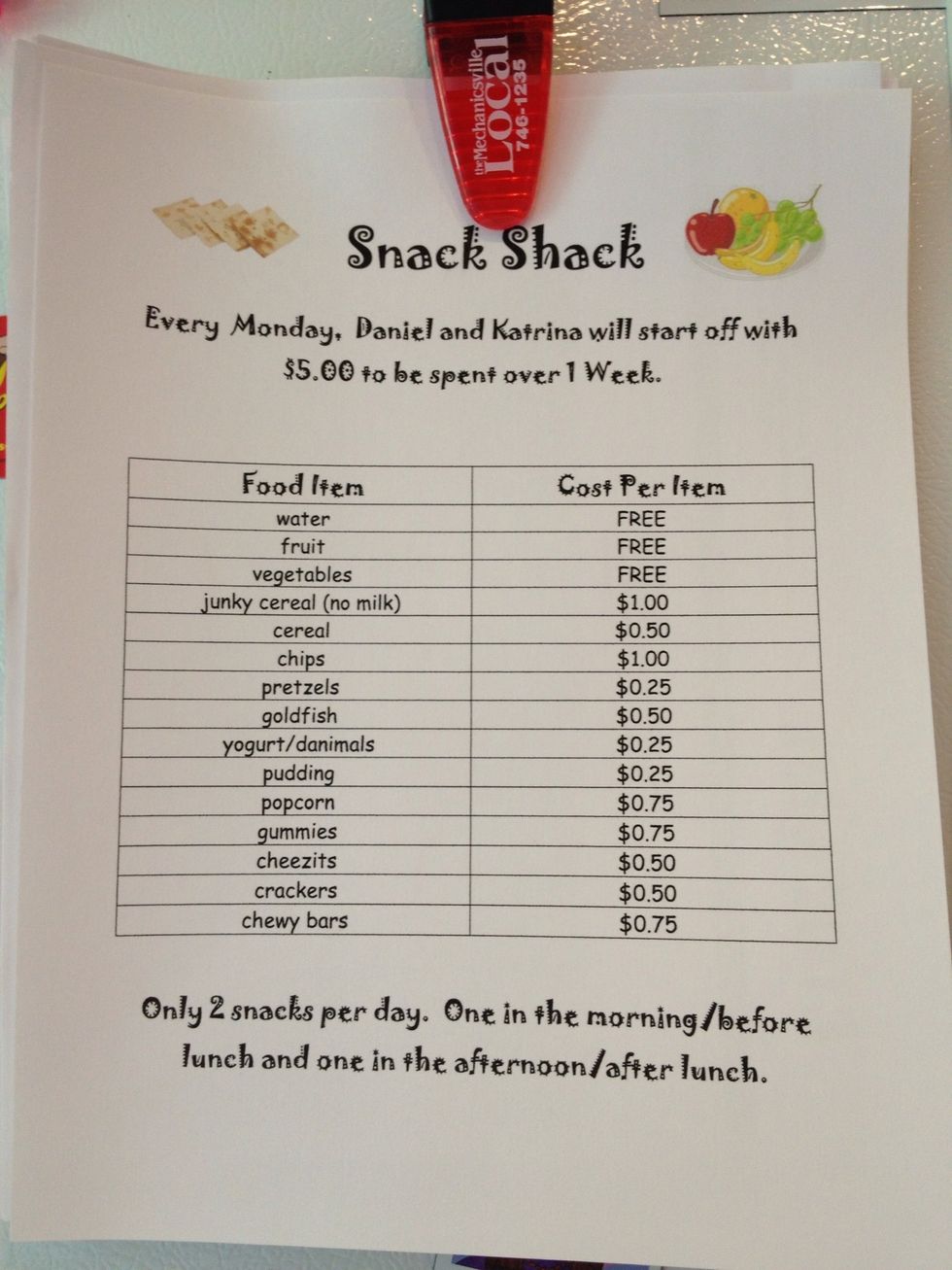 How to create a snack shack for your children B+C Guides