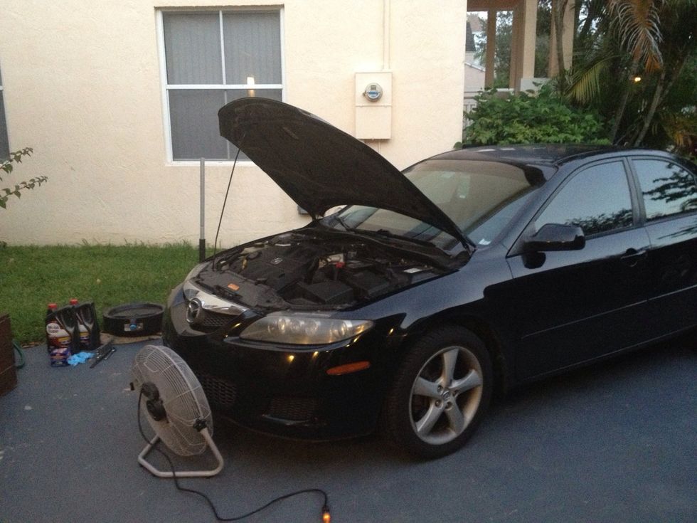 How to change the oil on a mazda 6 B+C Guides