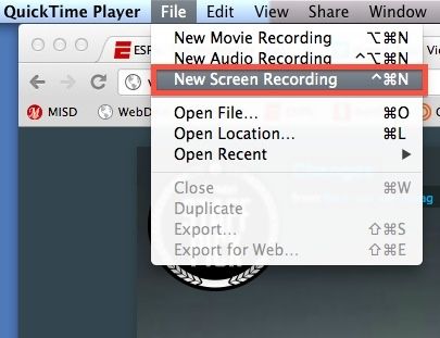 quicktime for mac record video streaming with sound