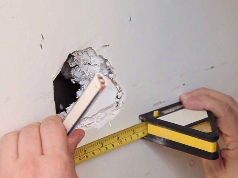 How To Repair A Large Hole In Drywall - B+C Guides