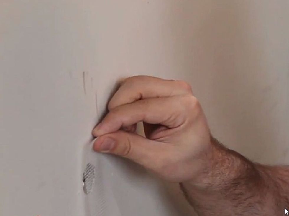 How To Repair A Small Hole In Drywall Bc Guides