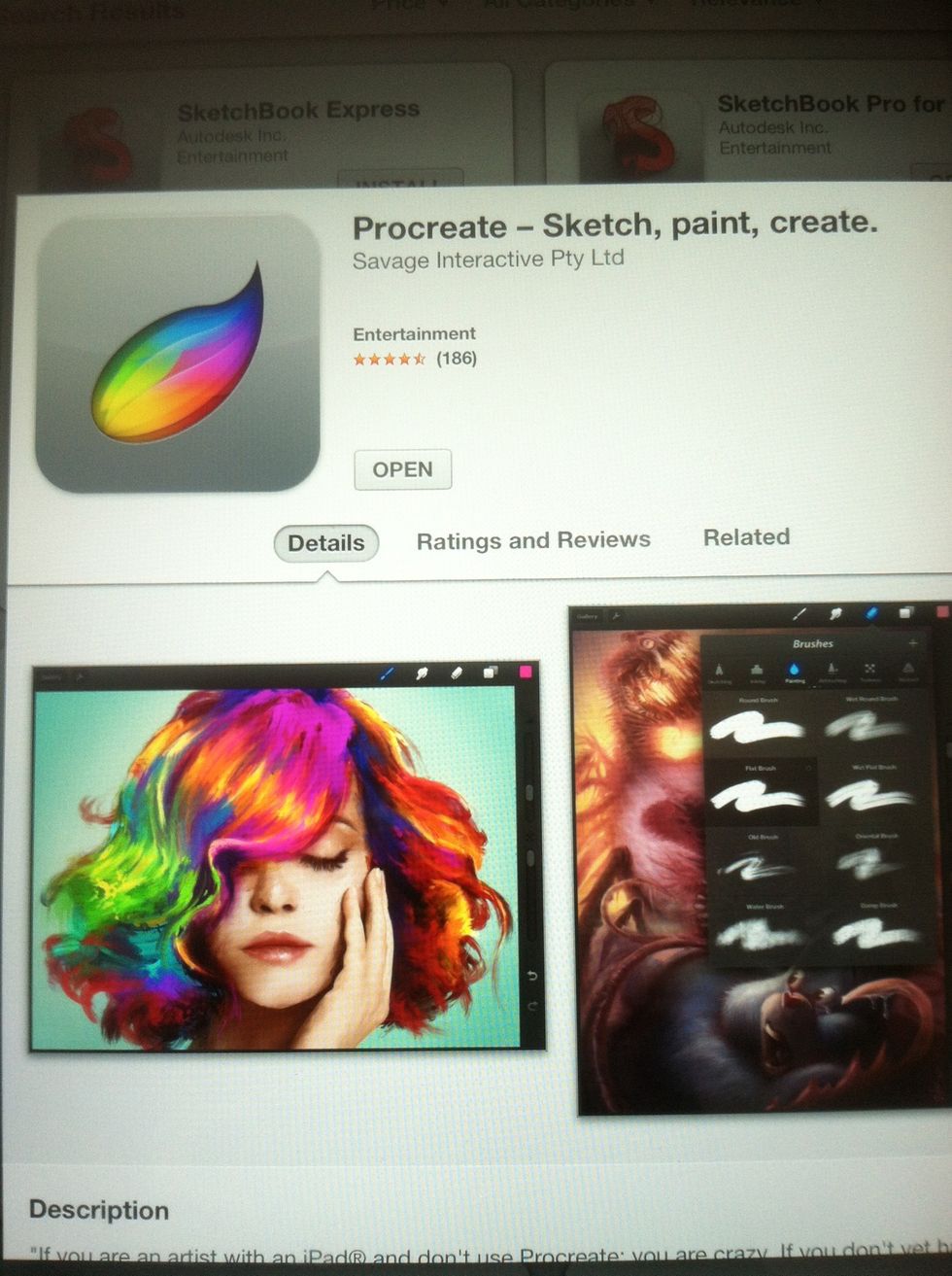 How to copy and paste between sketchbook and procreate B