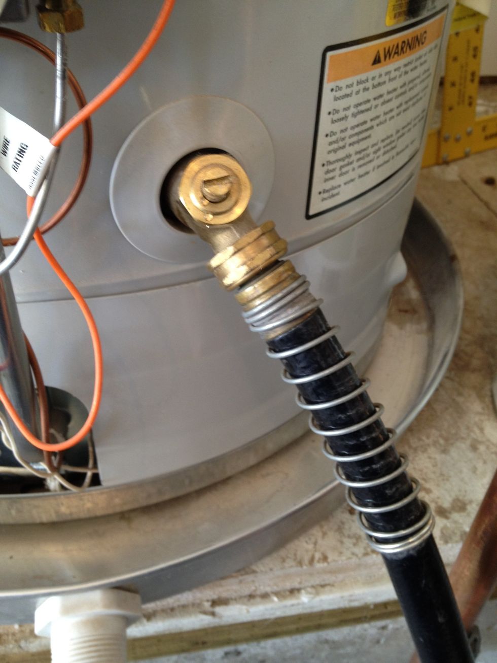 How to drain and flush your natural gas water heater! B+C Guides