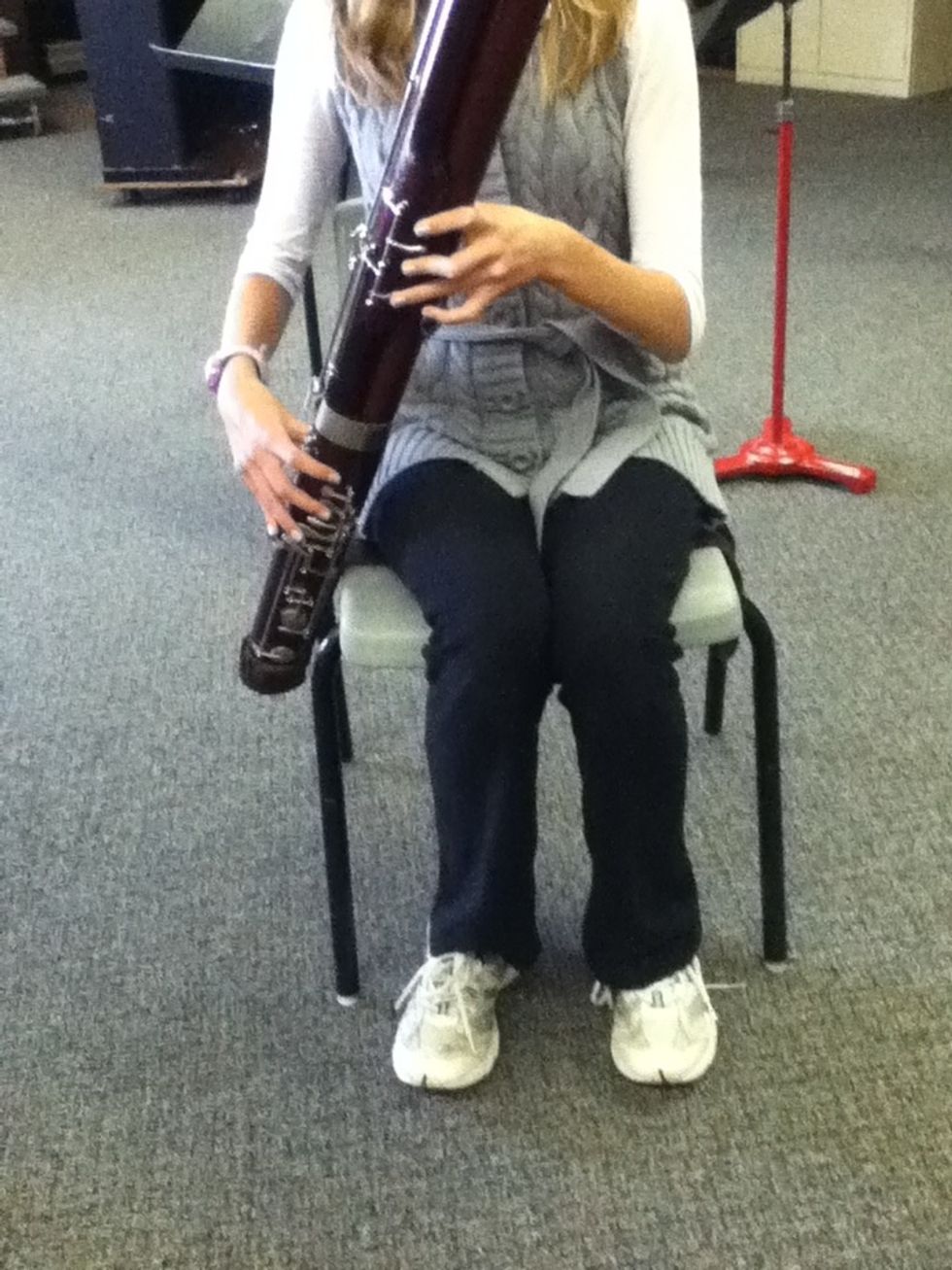 How to hold your bassoon properly B+C Guides