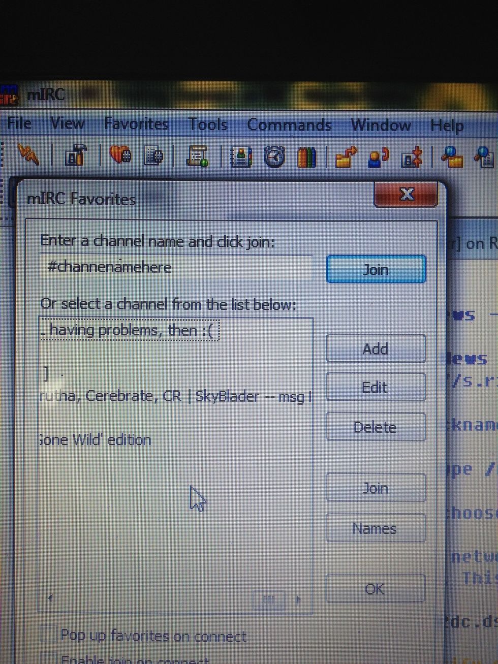 How to use irc relay chat) B+C Guides