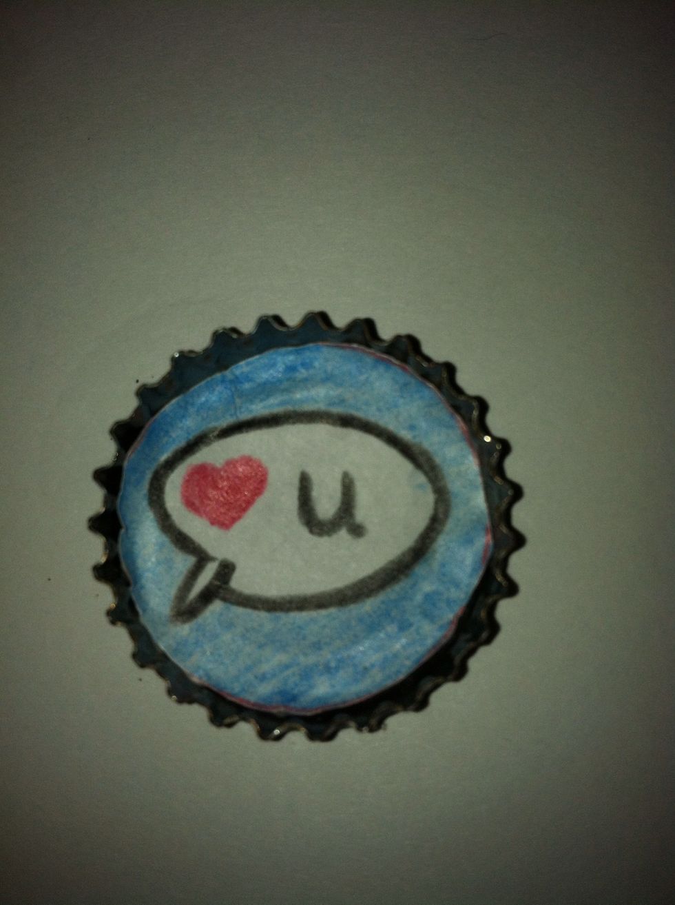 How to create cute bottle cap art B+C Guides