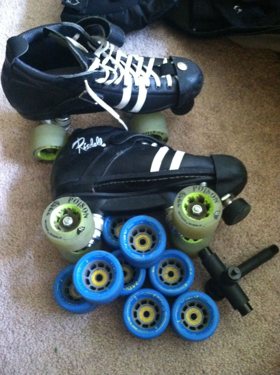 How to change/swap the wheels on your roller skates B+C Guides