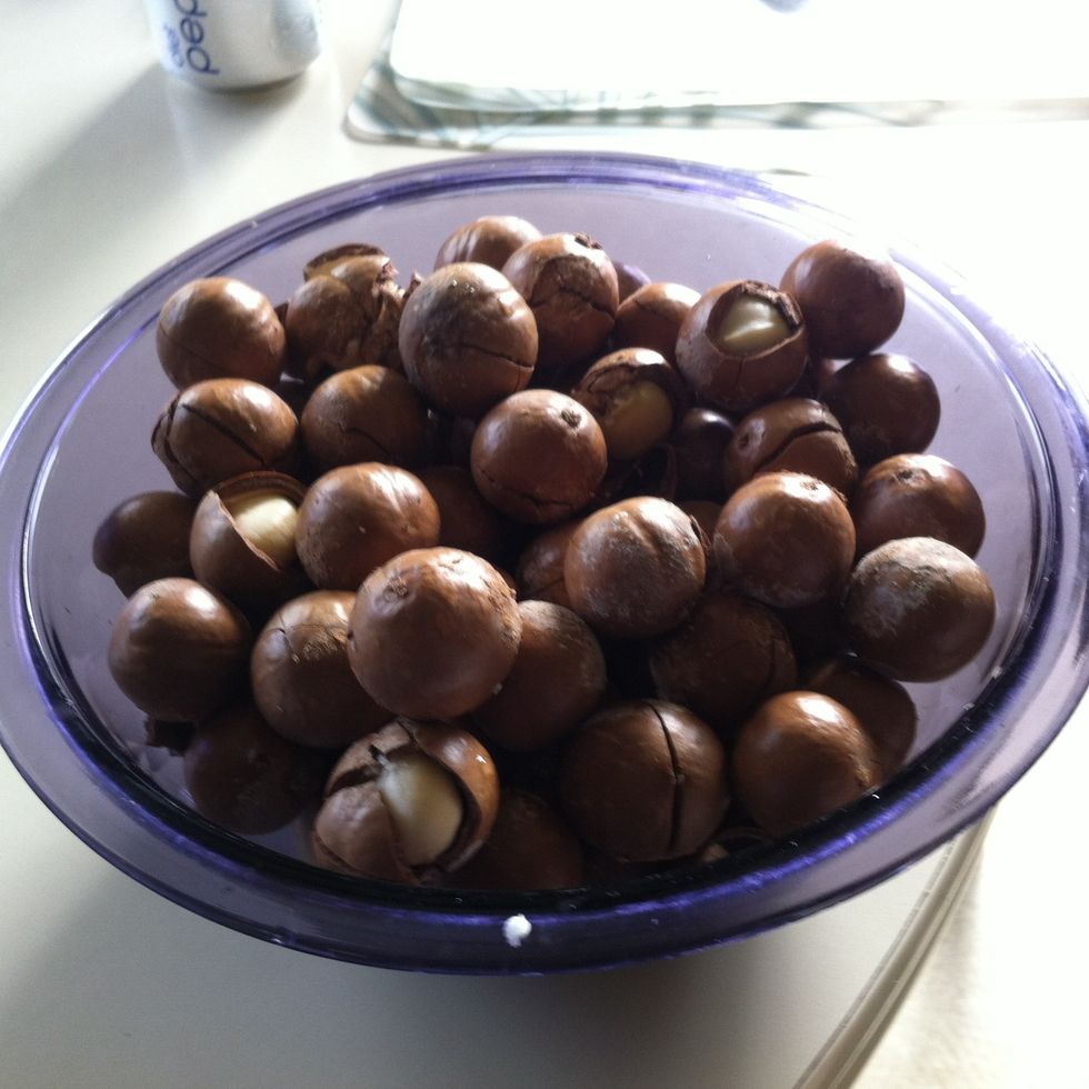 How to shell a macadamia nut B+C Guides