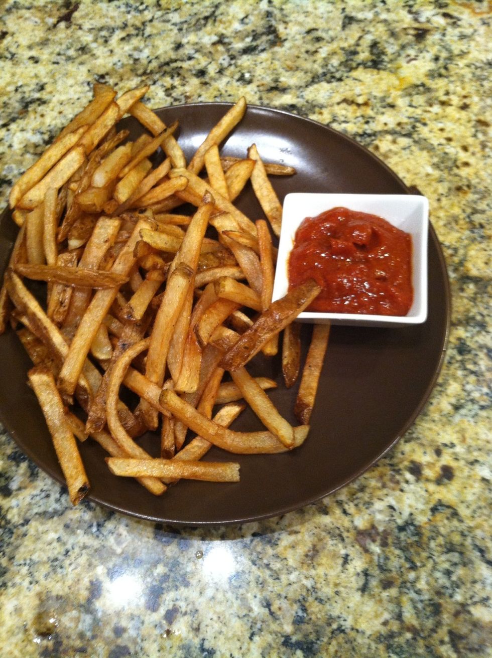 How to make truffle oil fries B+C Guides