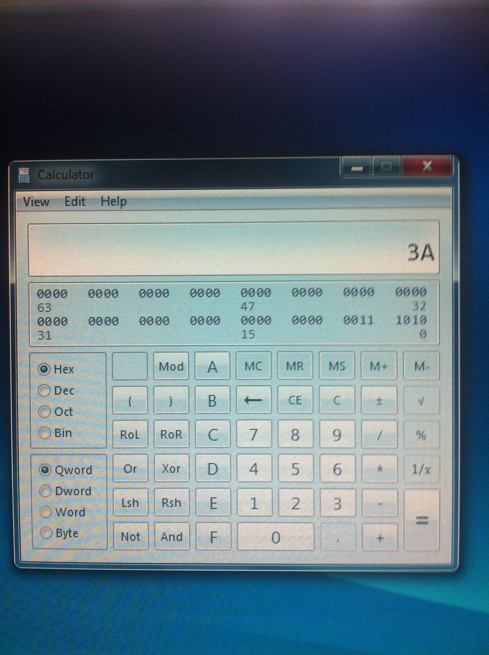How to convert decimal to hex using windows 7 calculator B+C Guides