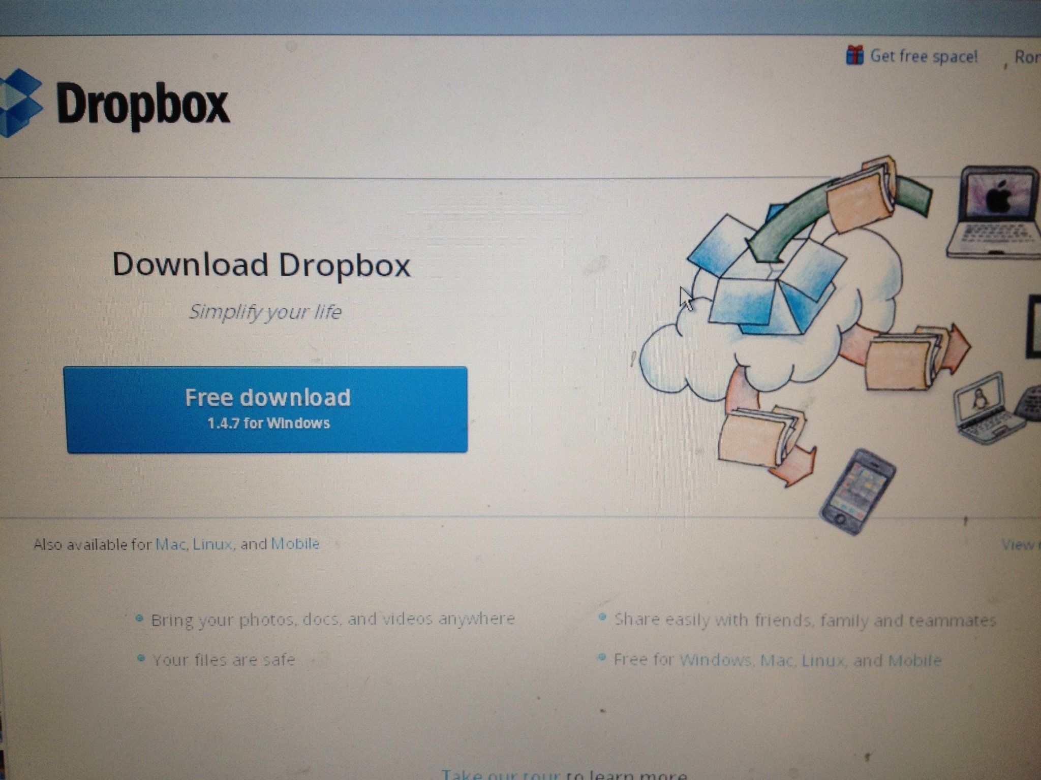 dropbox not syncing docs in folder