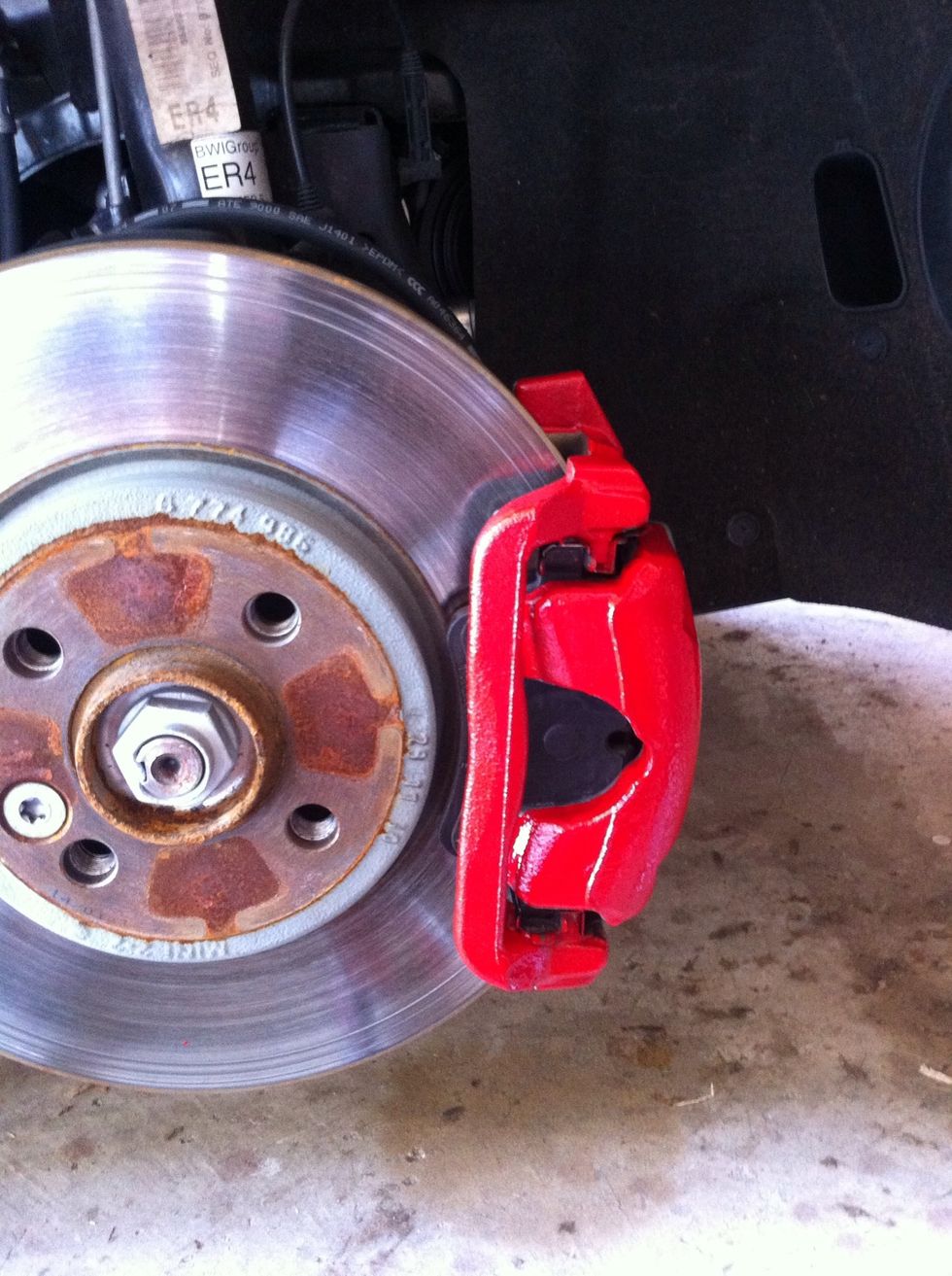 How to paint calipers on your mini cooper s B+C Guides