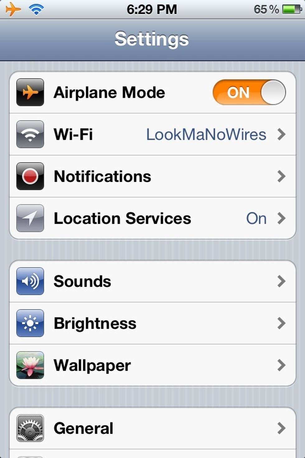 airplane mode apps