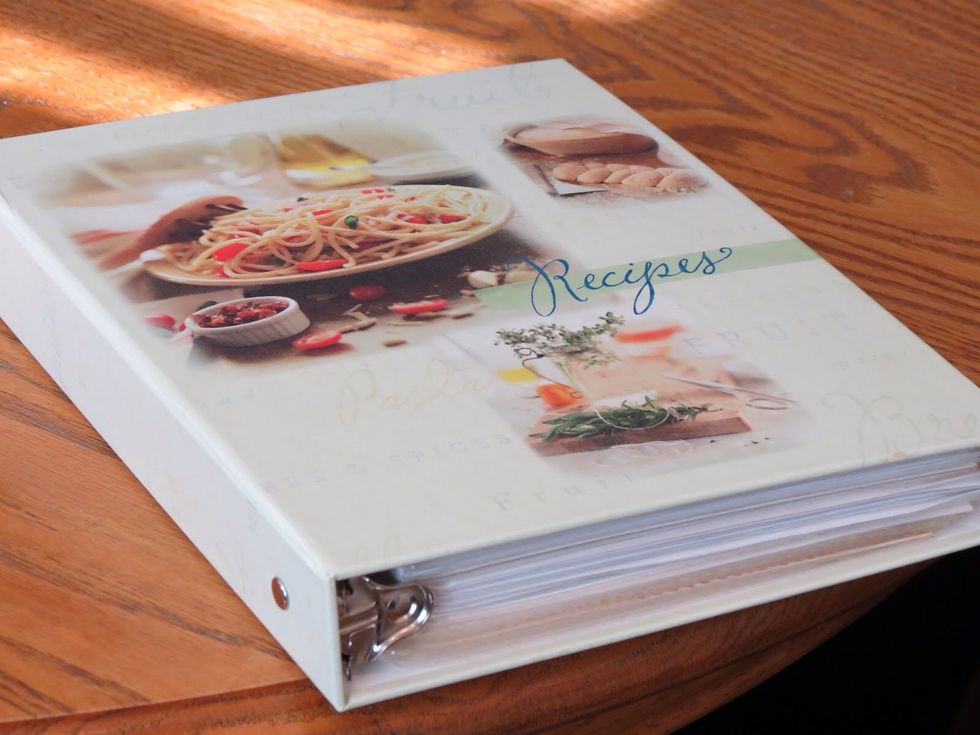 How to create a book of your favorite recipes - B+C Guides
