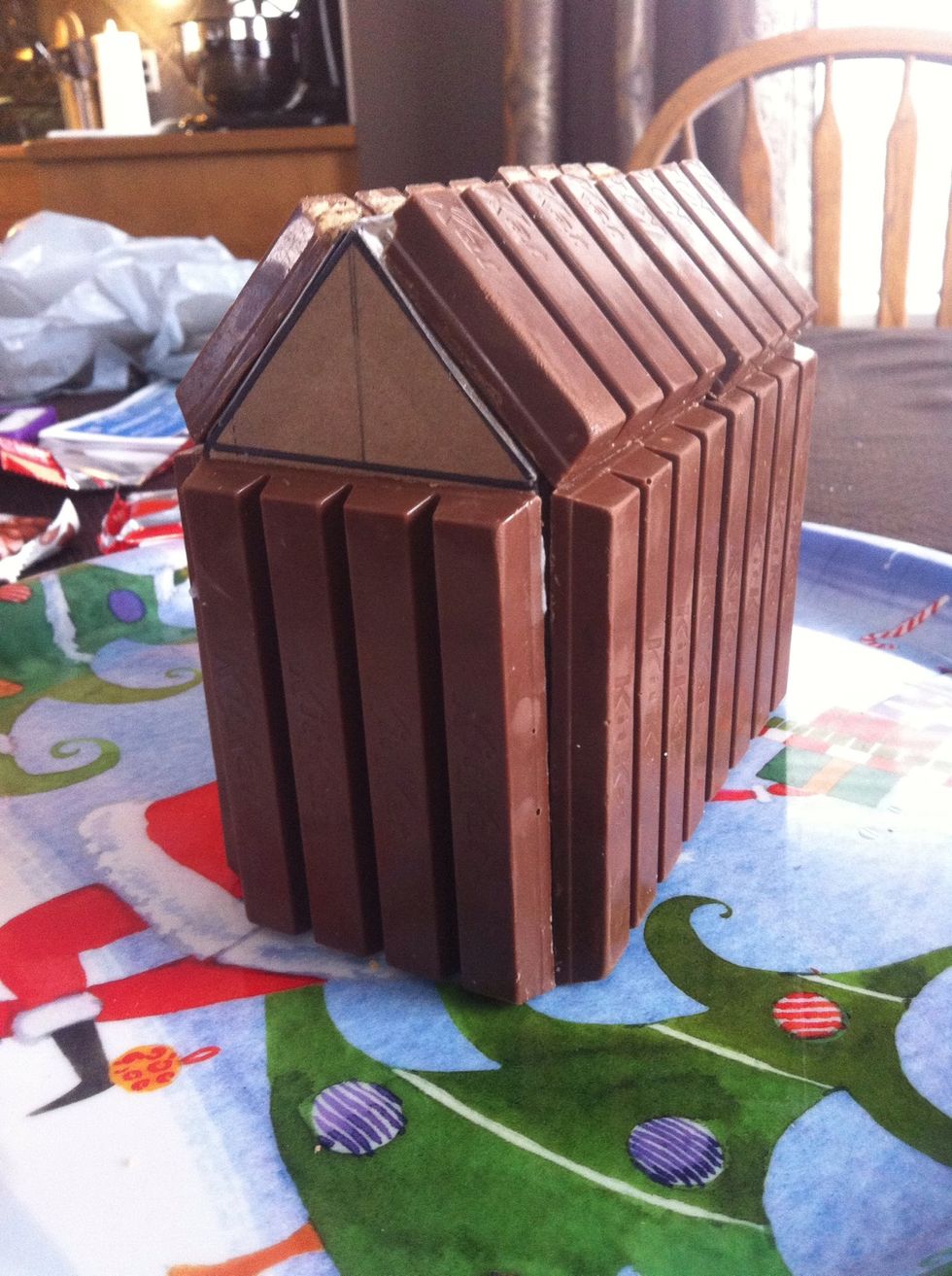 How to make a kit kat house - B+C Guides