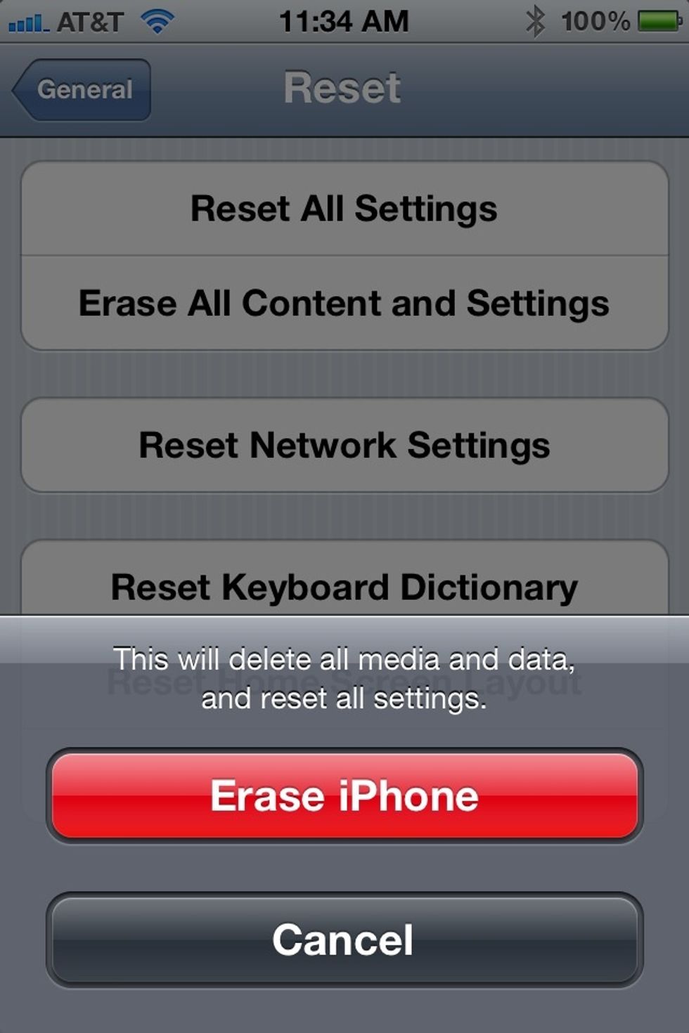 How to erase your iphone B+C Guides