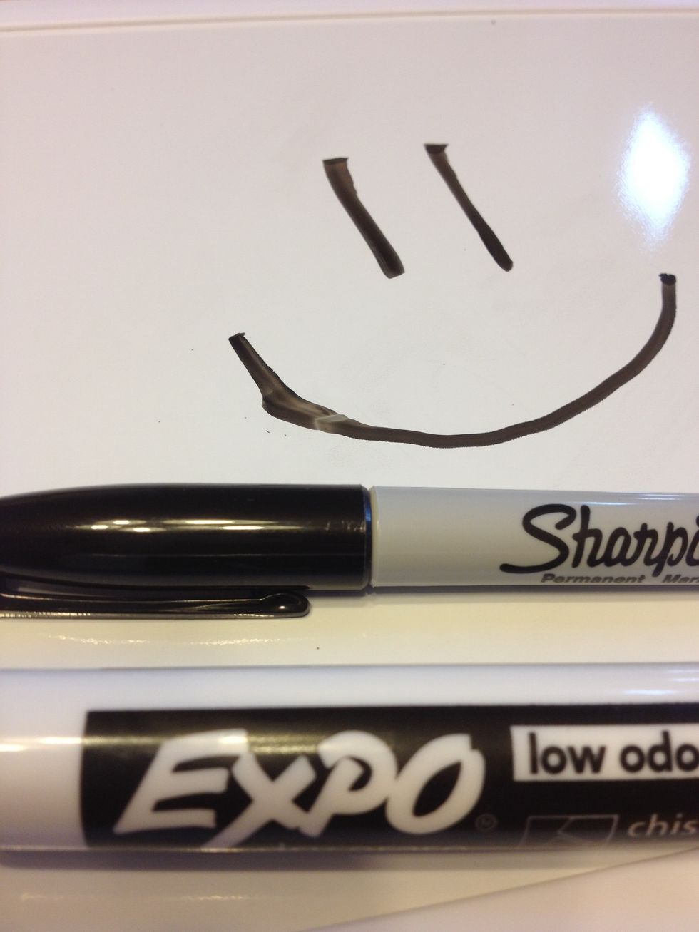 How to easily remove sharpie marker from solid surfaces B+C Guides