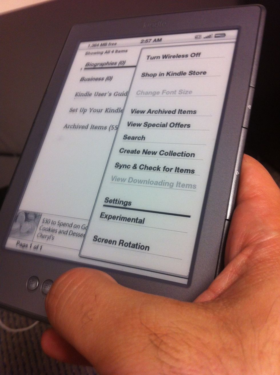 How to reboot your kindle - B+C Guides