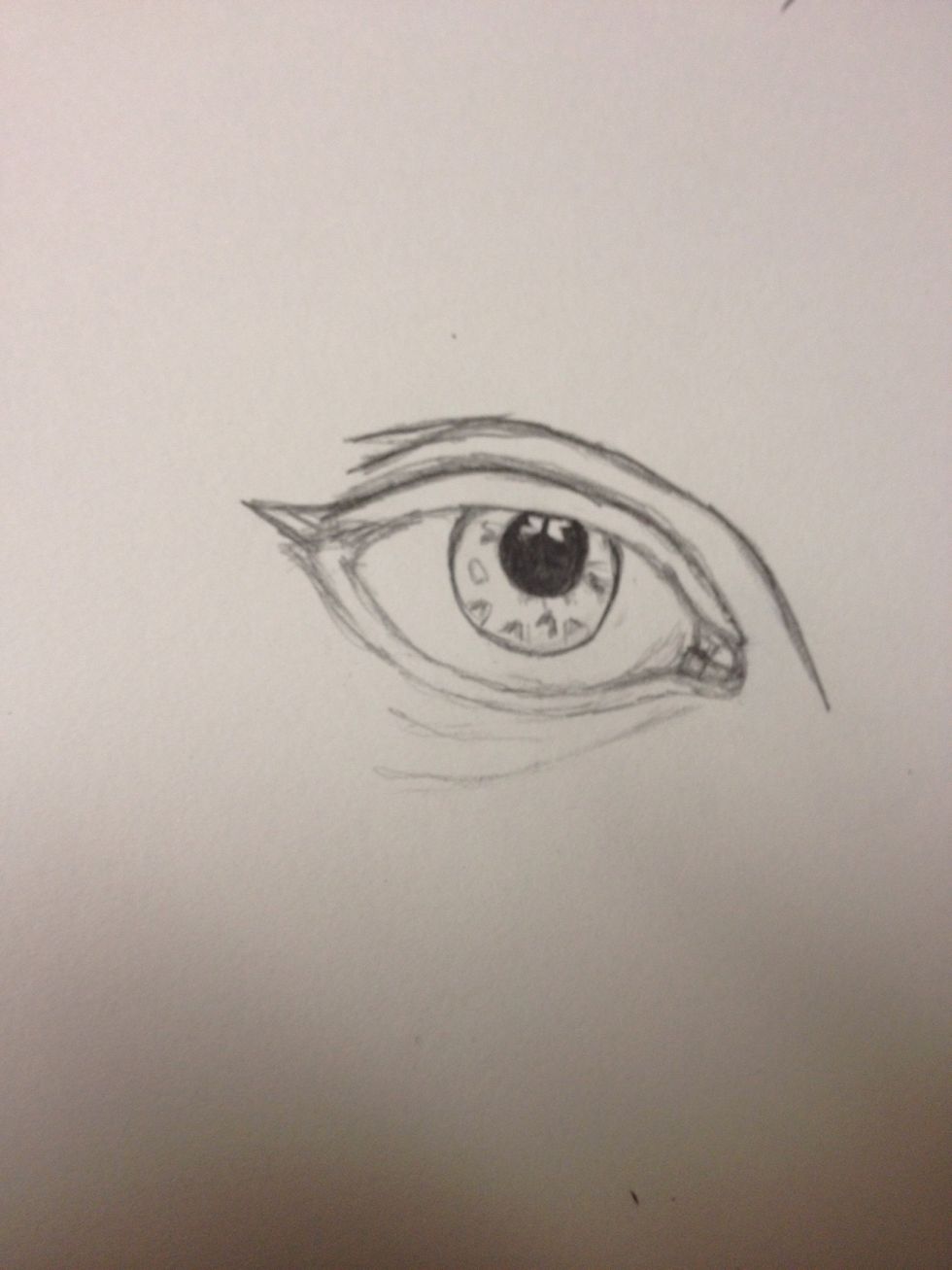 How to draw a realistic eye - B C Guides