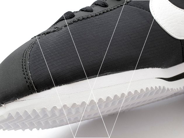 nike cortez real vs fake