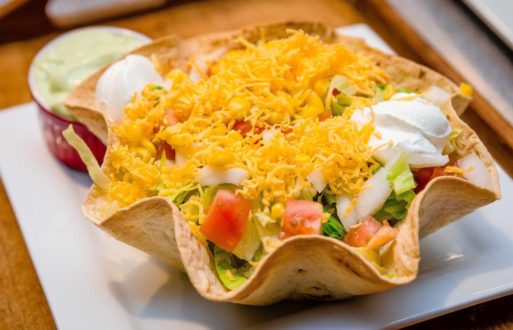 How To Make A Taco Salad Shell - B+C Guides