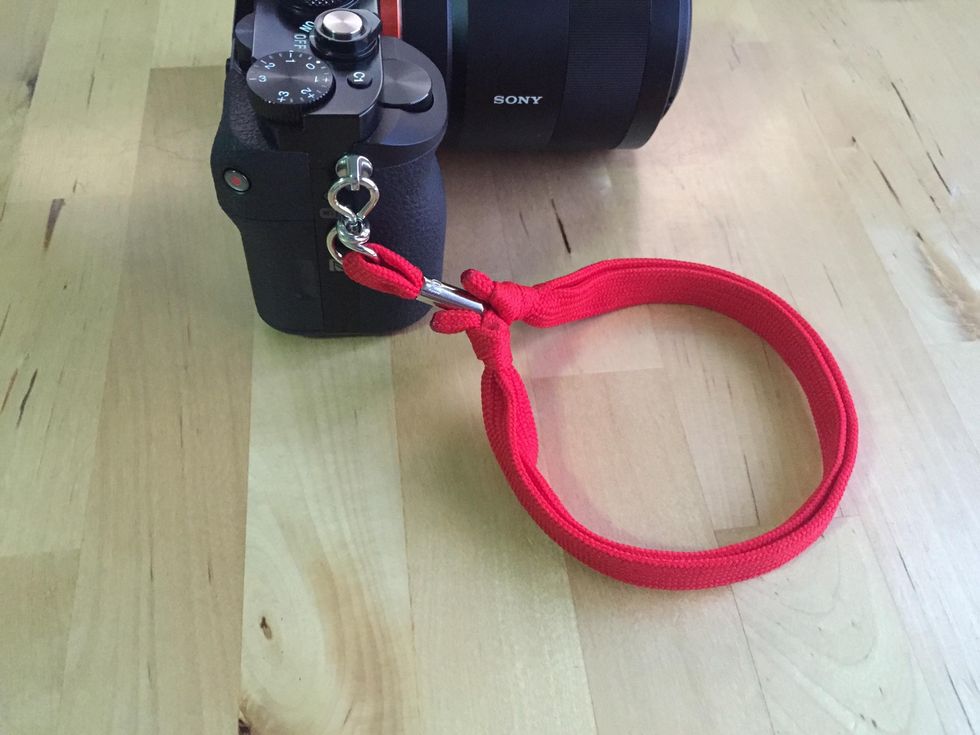 How to make a camera wrist strap from an old lanyard B+C Guides