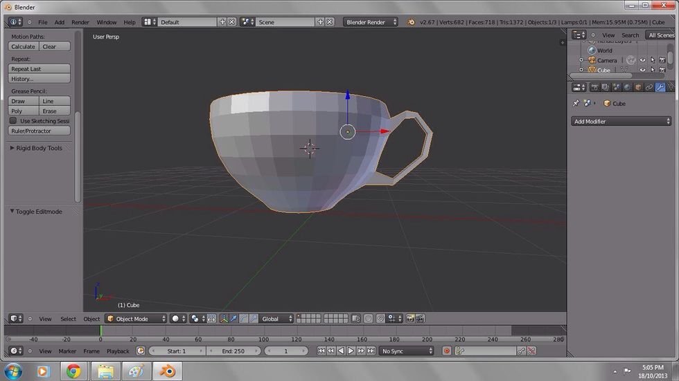 Blender 3d из картинки