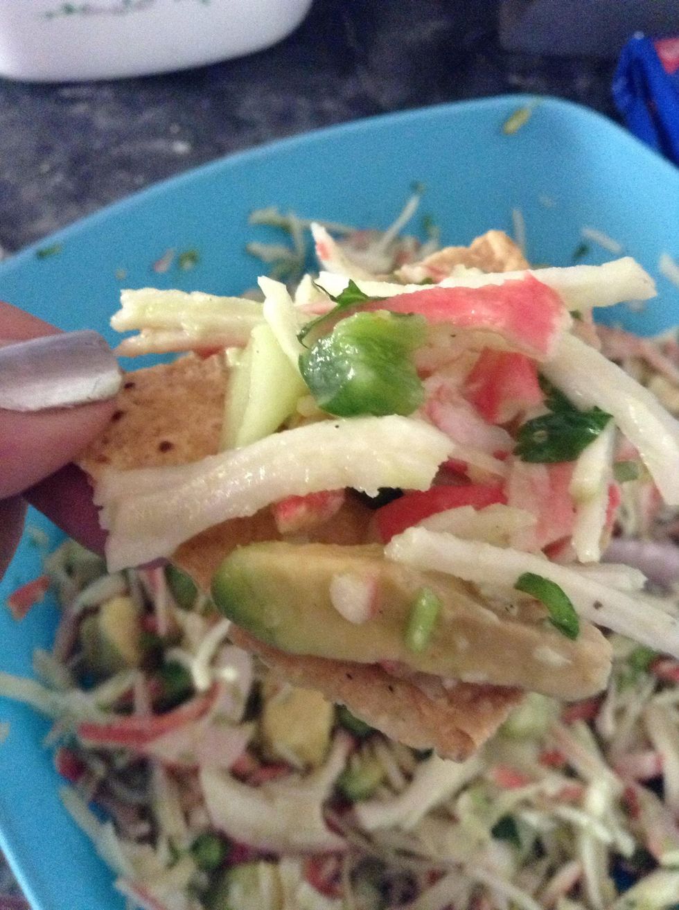 How to cook a healthy mexican crab salad. - B+C Guides