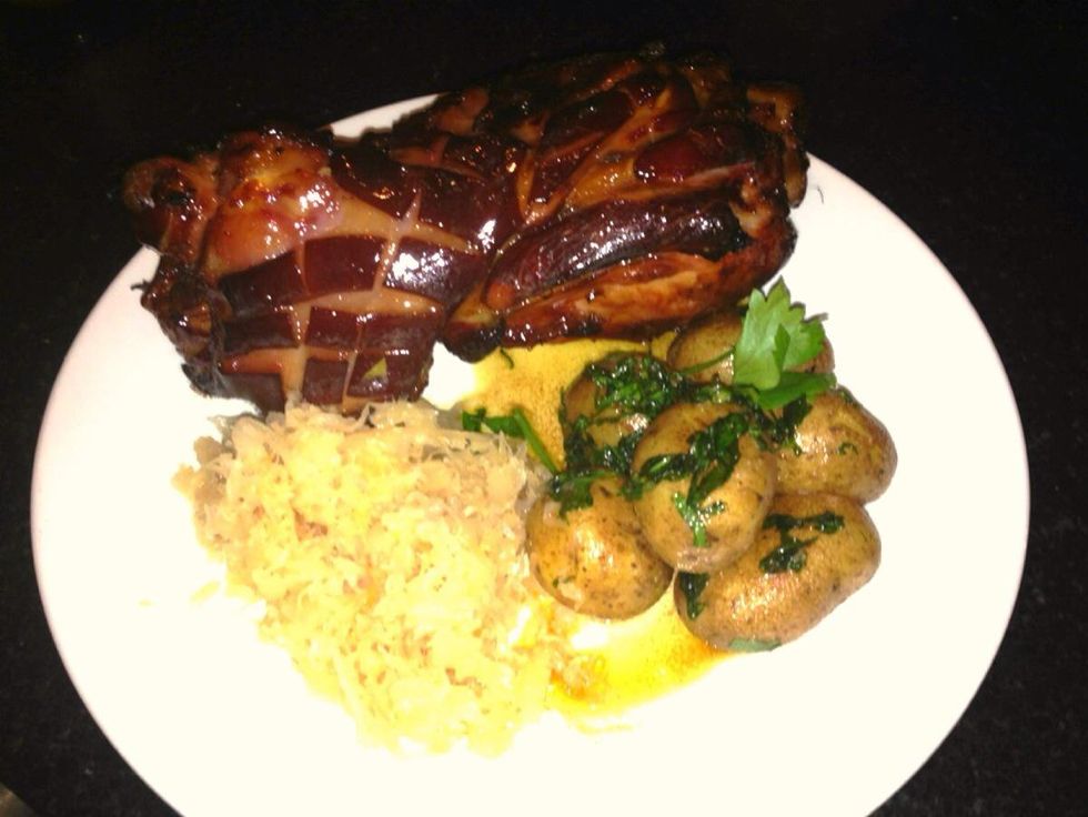 How to make eisbein smoked pork knuckle B+C Guides