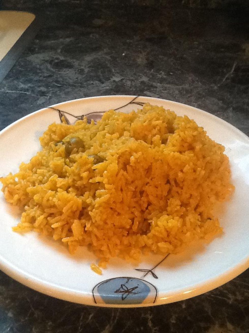 How to make spanish yellow rice - B+C Guides