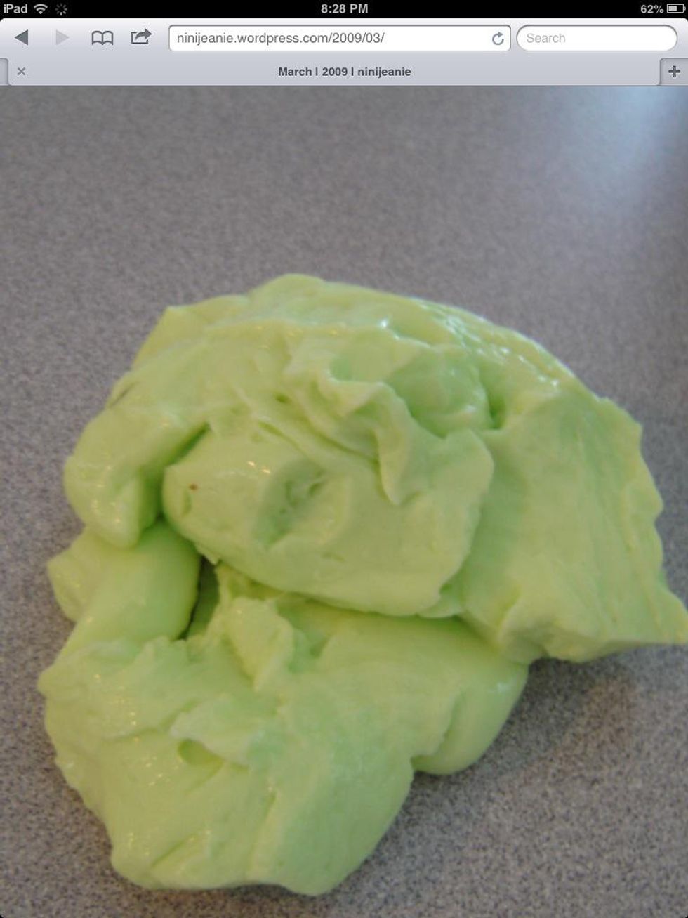 How to make green gunk B+C Guides