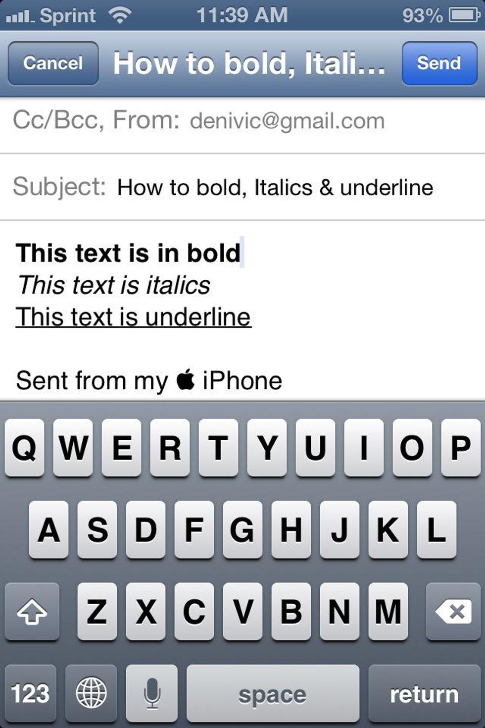How To Add Bold Italics Font To Iphone Emails B C Guides How To Add Bold Italics Font To Iphone Emails B C Guides