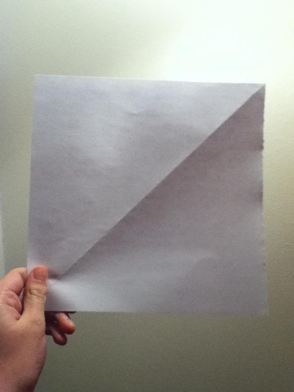 How to make an a4 piece of paper square 📝 B+C Guides