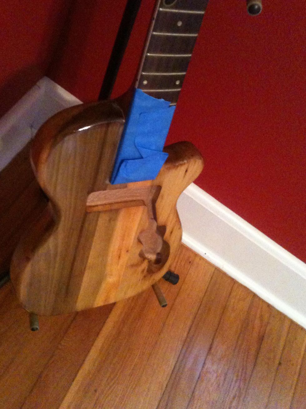 How to sand and stain a guitar B+C Guides